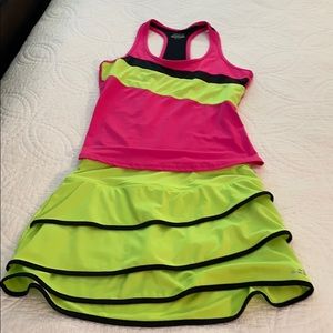 Tennis skort/tank outfit